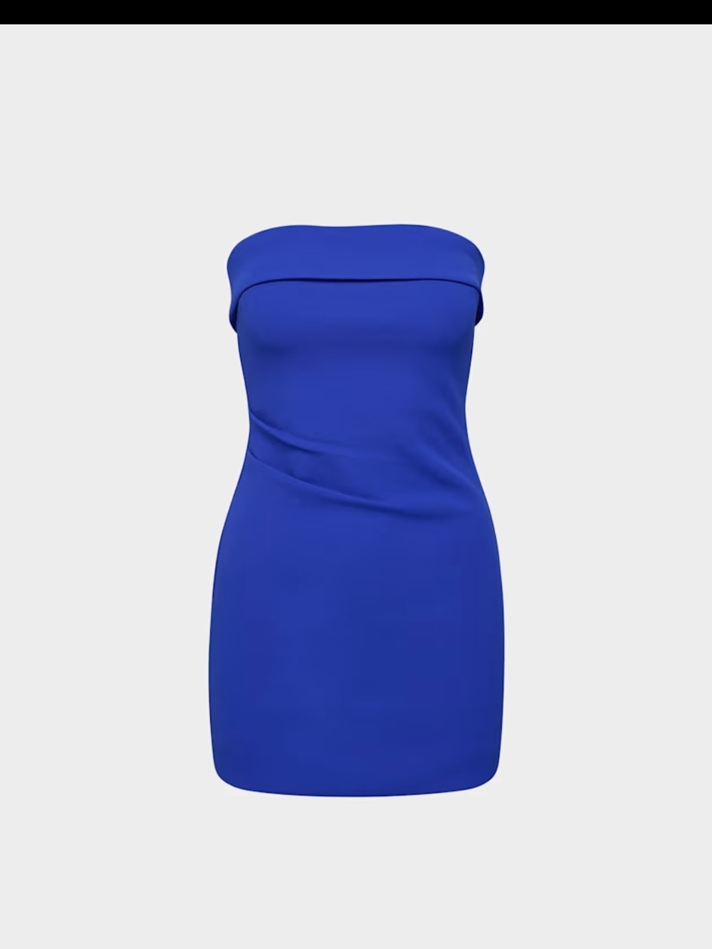 Aritzia Strapless Cobalt Blue Bodycon Dress